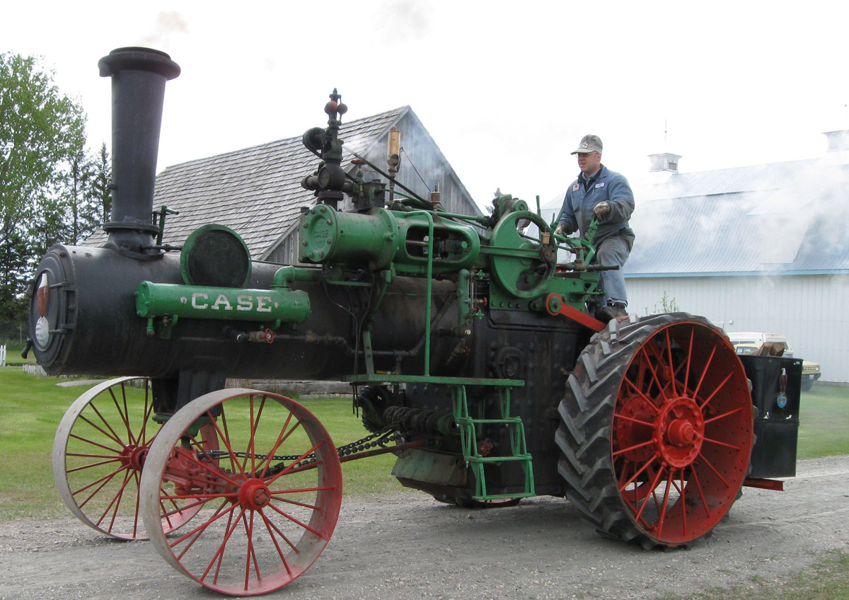 1916 Case steam tractor